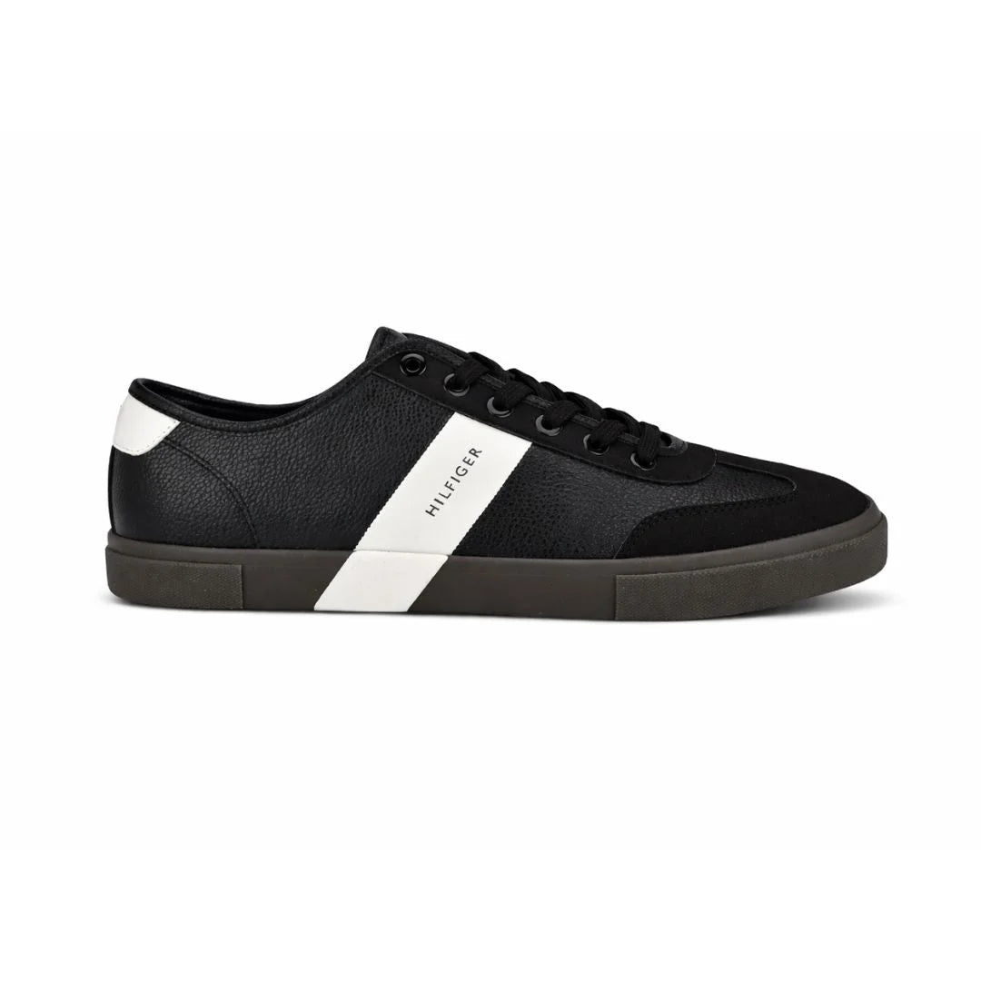 Tommy Hilfiger Pandora 2 Leather Sneakers Men - BLKWHT - Black / 39