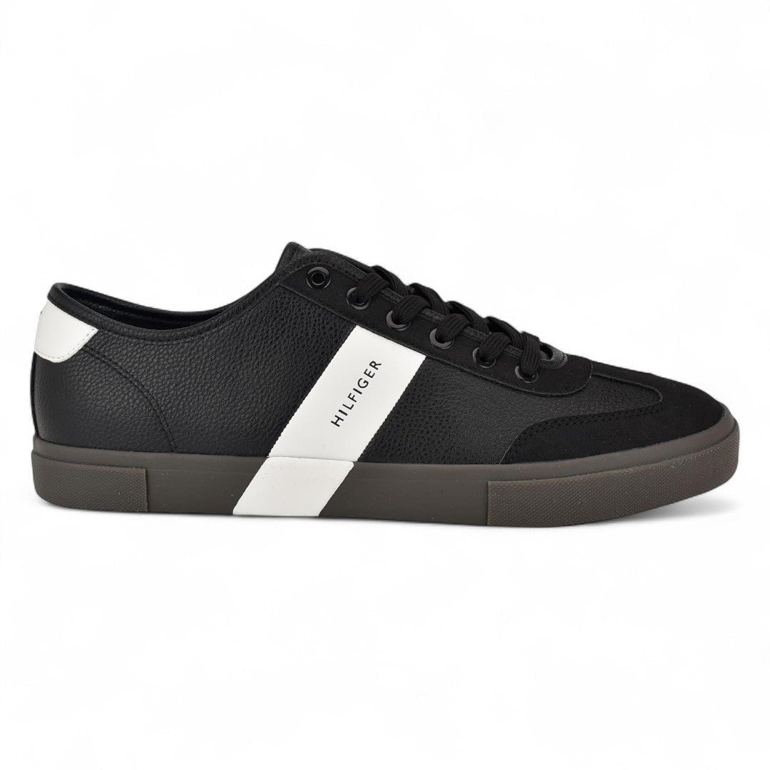 Tommy Hilfiger Pandora 2 Leather Sneakers Men - BLKWHT - Black / 39