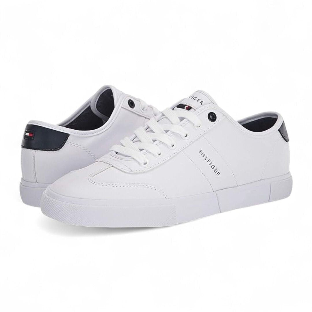 Tommy Hilfiger Pandora Leather Sneakers Men - White / 40