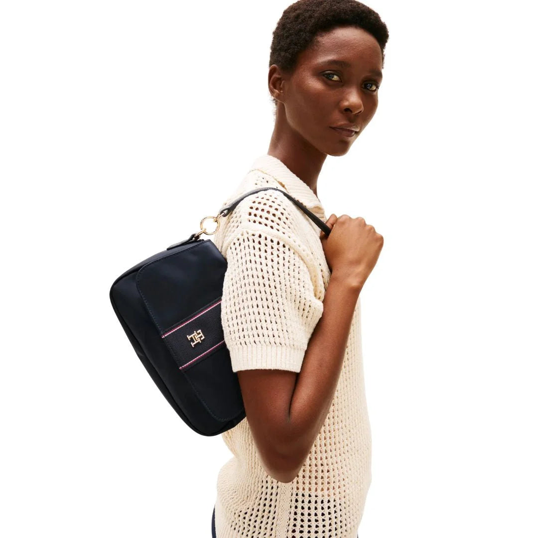 Tommy Hilfiger Poppy Crossover Corp Bag AW0AW17168-TB12 - NAVY