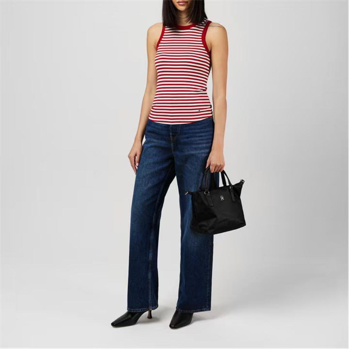 Tommy Hilfiger Poppy Small Shoulder Bag - BLK - Black