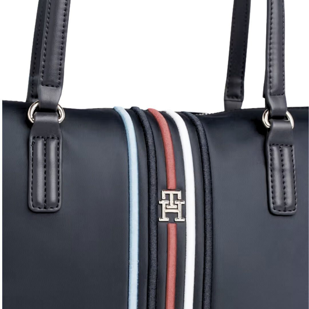 Tommy Hilfiger Poppy Tote Corp handbag AW0AW15981-BLK - Black