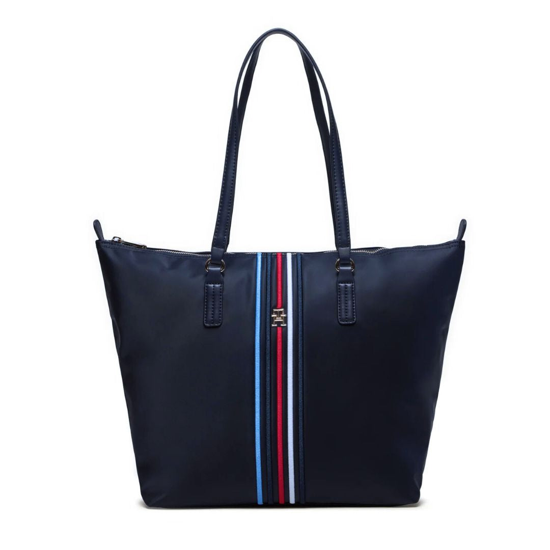 Tommy Hilfiger Poppy Tote Corp handbag AW0AW15981-NVY - Navy