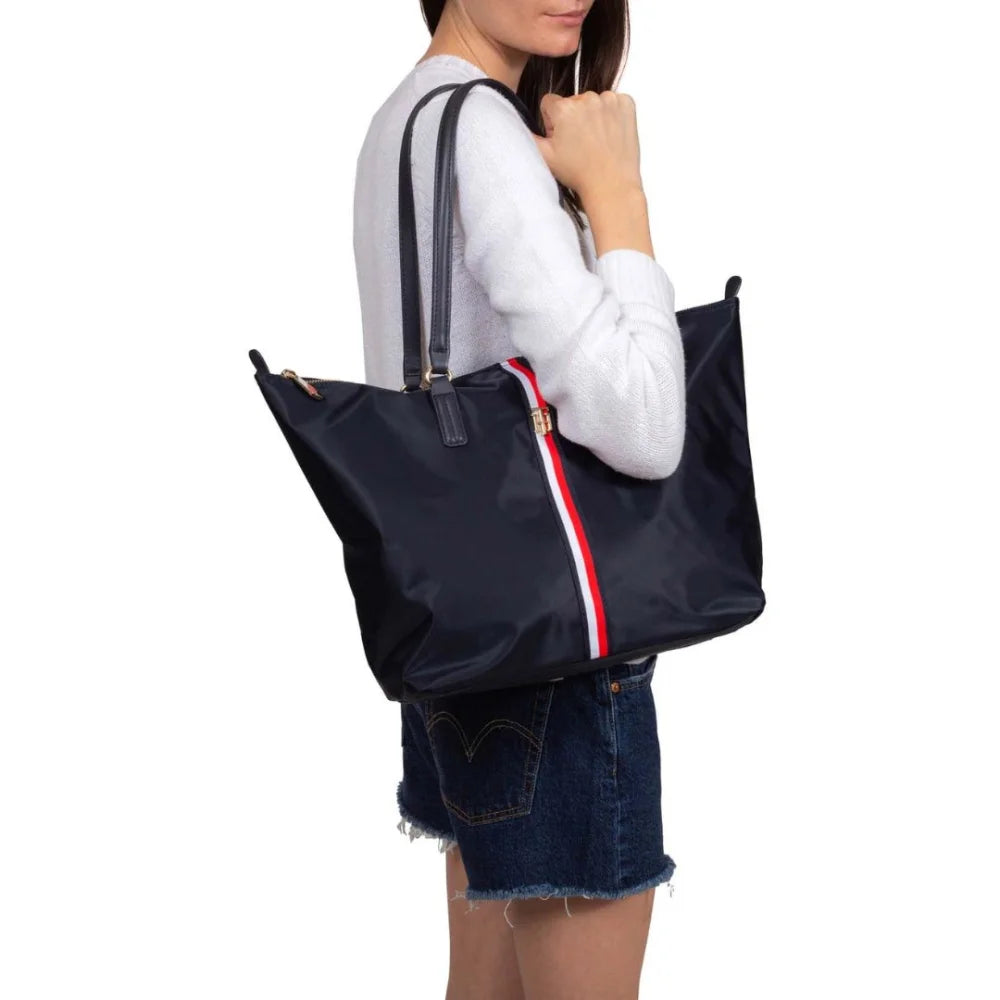 Tommy Hilfiger Poppy Tote Handbag Women - DRKNVY - Dark Navy