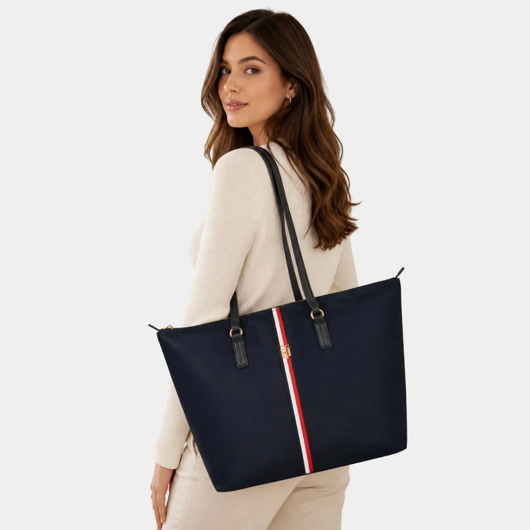 Tommy Hilfiger Poppy Tote Handbag Women - DRKNVY - Dark Navy