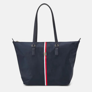 Tommy Hilfiger Poppy Tote Handbag Women - Dark Navy - Bags