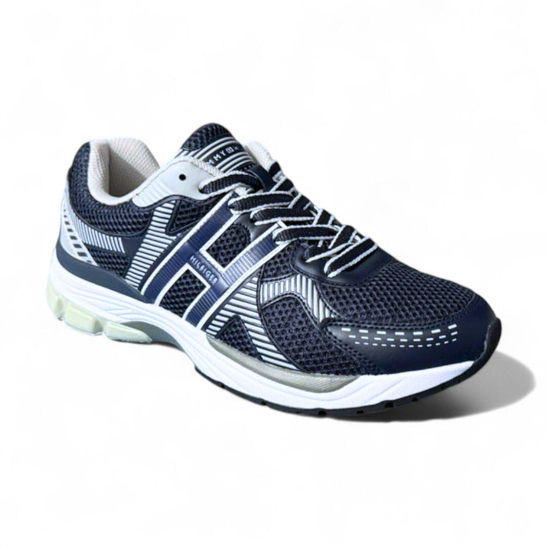 Tommy Hilfiger Pug Lace-Up Sneakers Men - NVY