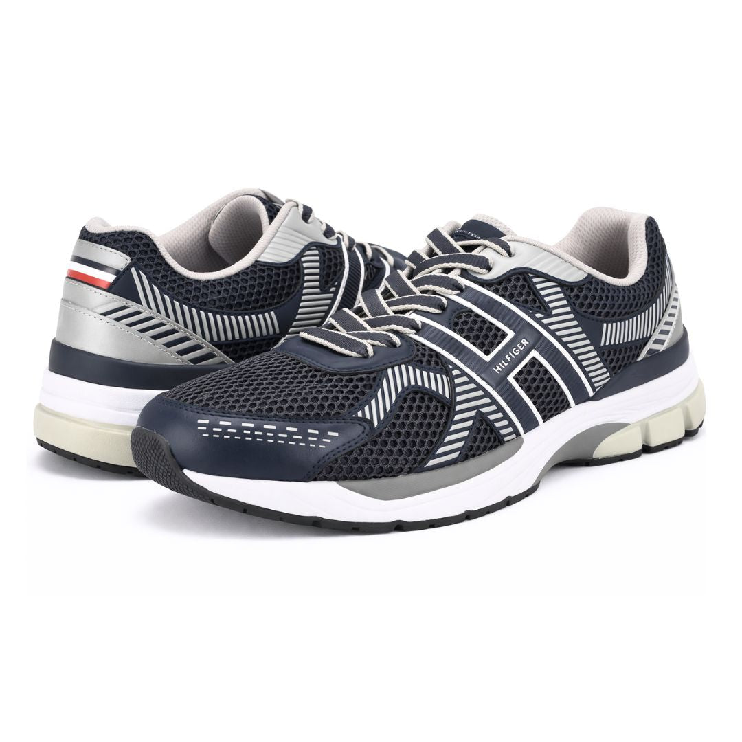 Tommy Hilfiger Pug Lace-Up Sneakers Men - NVY