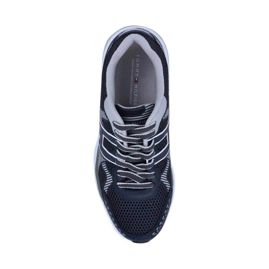 Tommy Hilfiger Pug Lace-Up Sneakers Men - NVY