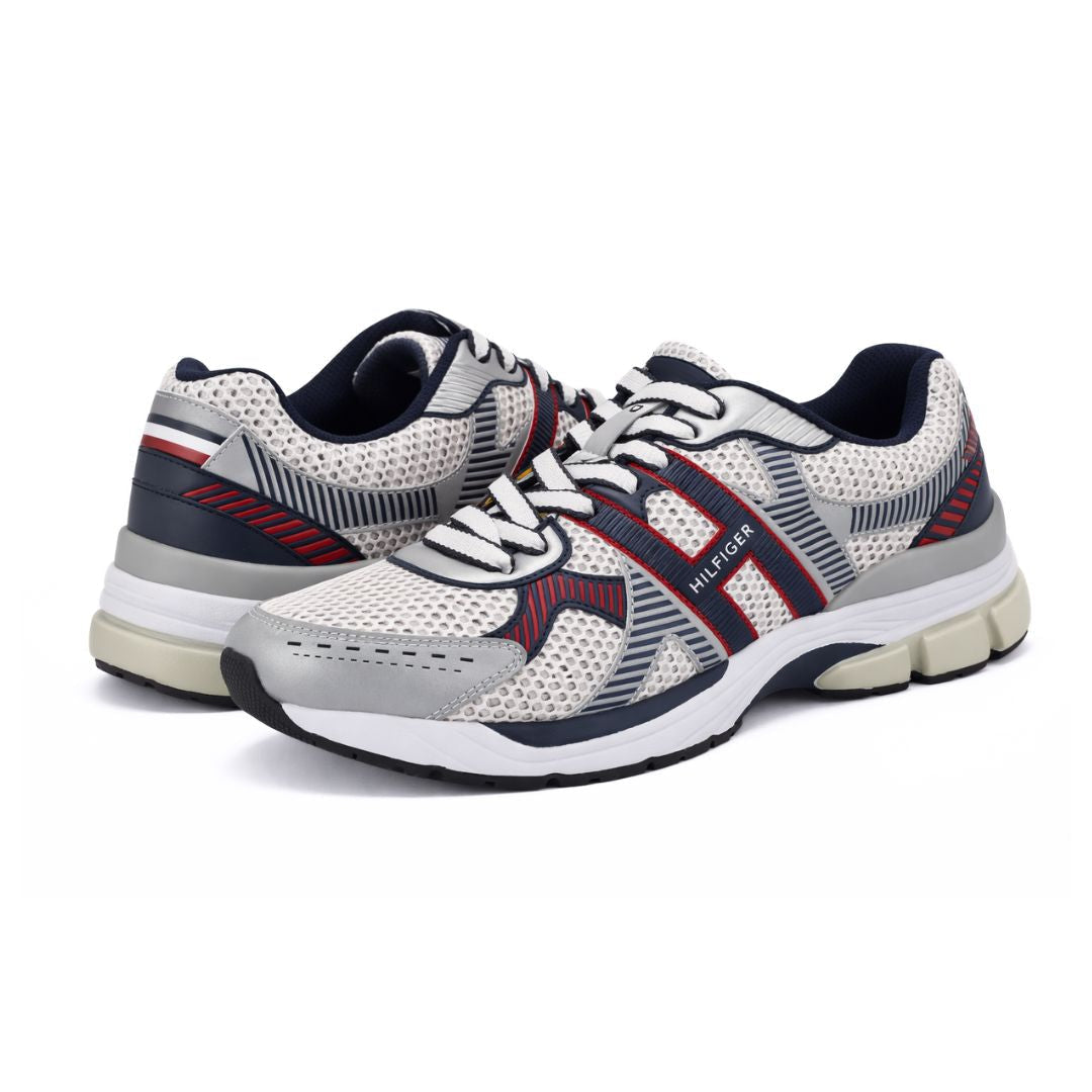 Tommy Hilfiger Pug Lace-Up Sneakers Men - SLV