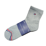 Tommy Hilfiger Quarter Top Socks 3-Pack - GRY - 3 Pairs / Gray / OS