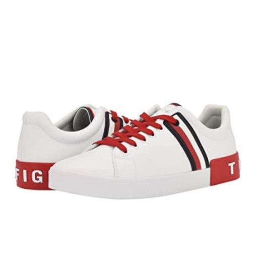 Tommy Hilfiger Ramus 2 Sneaker Men - WHTRED White/ Red / 39 D Medium Shoes