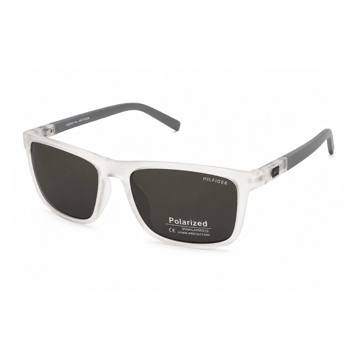 Tommy Hilfiger Rectangula Frame Sunglasses Unisex - TRL - Translucent