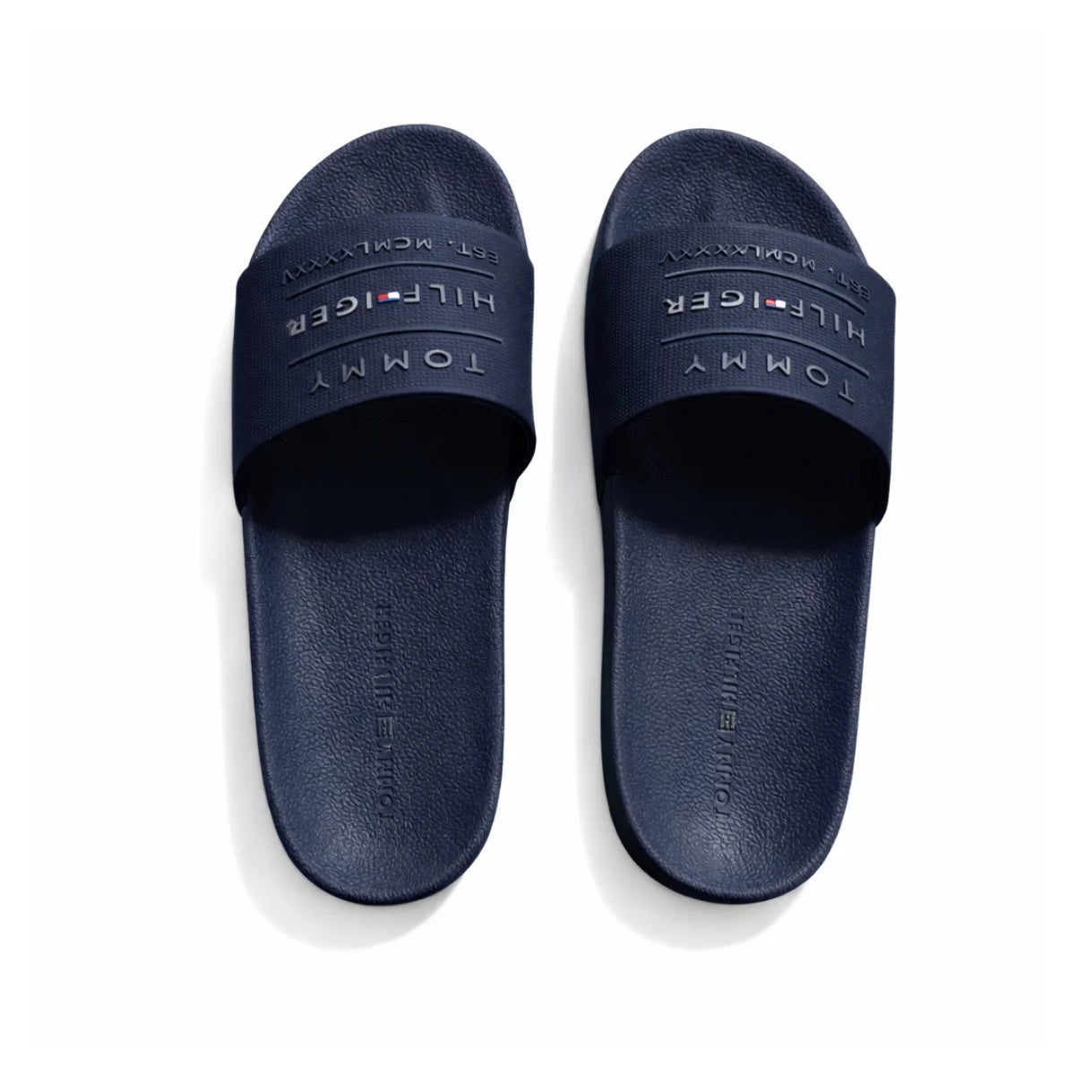 Tommy Hilfiger Reid Slide logo print Men - NVY - Navy / 40