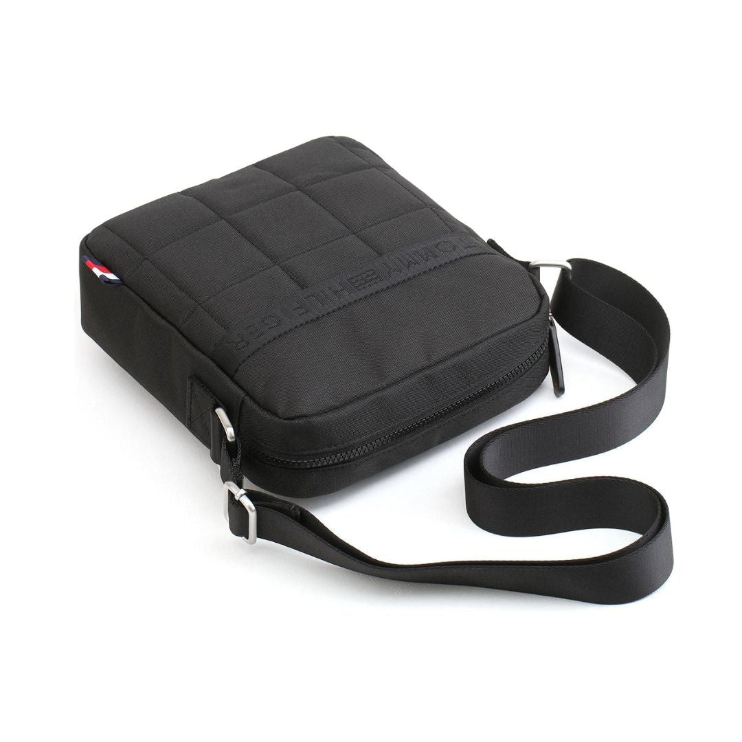 Tommy Hilfiger Reporter Nylon Crossbody Bag Men - BLK - Black