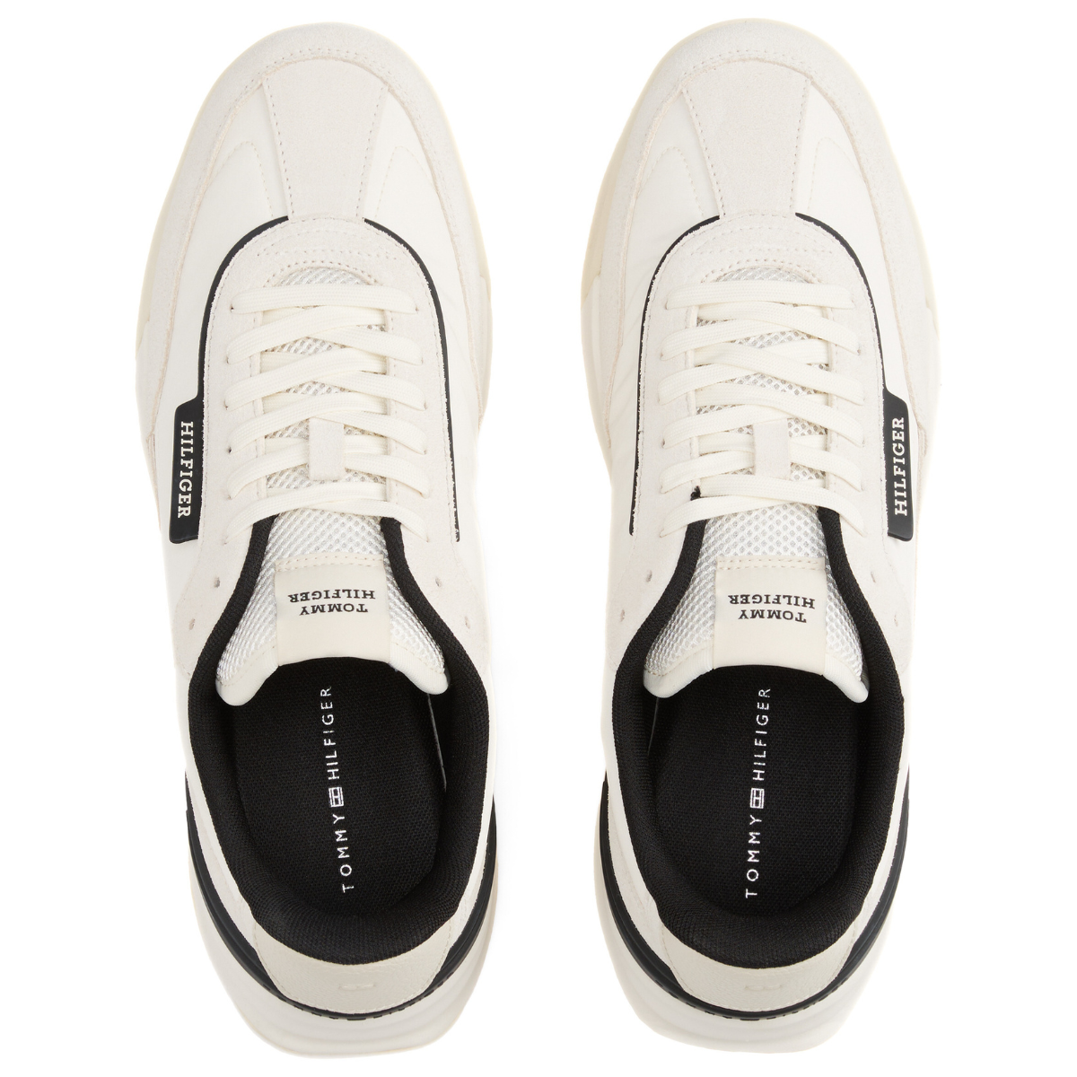 Tommy Hilfiger Retro Runner Sneakers Seasonal FM0FM05523-CRMBLK