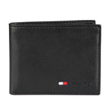 Tommy Hilfiger RFID Protection Hipster Valet Billfold Wallet Men - BLK - Black