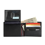 Tommy Hilfiger RFID Protection Hipster Valet Billfold Wallet Men - BLK - Black