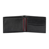 Tommy Hilfiger RFID Protection Hipster Valet Billfold Wallet Men - BLK - Black