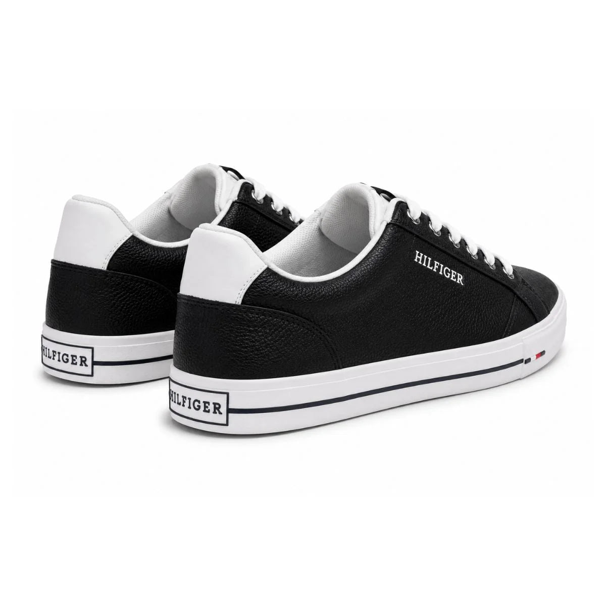 Tommy Hilfiger RISABEL Leather Sneakers Men - BLK