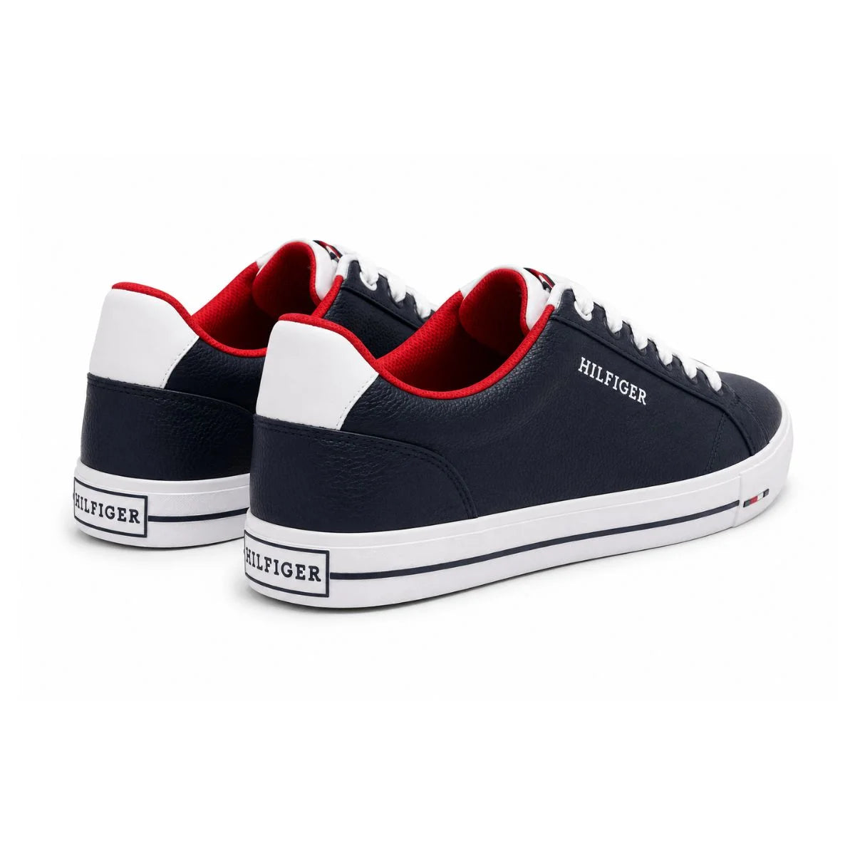 Tommy Hilfiger RISABEL Leather Sneakers Men -NVY