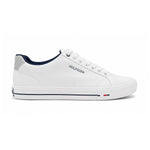 Tommy Hilfiger RISABEL Leather Sneakers Men - WHT