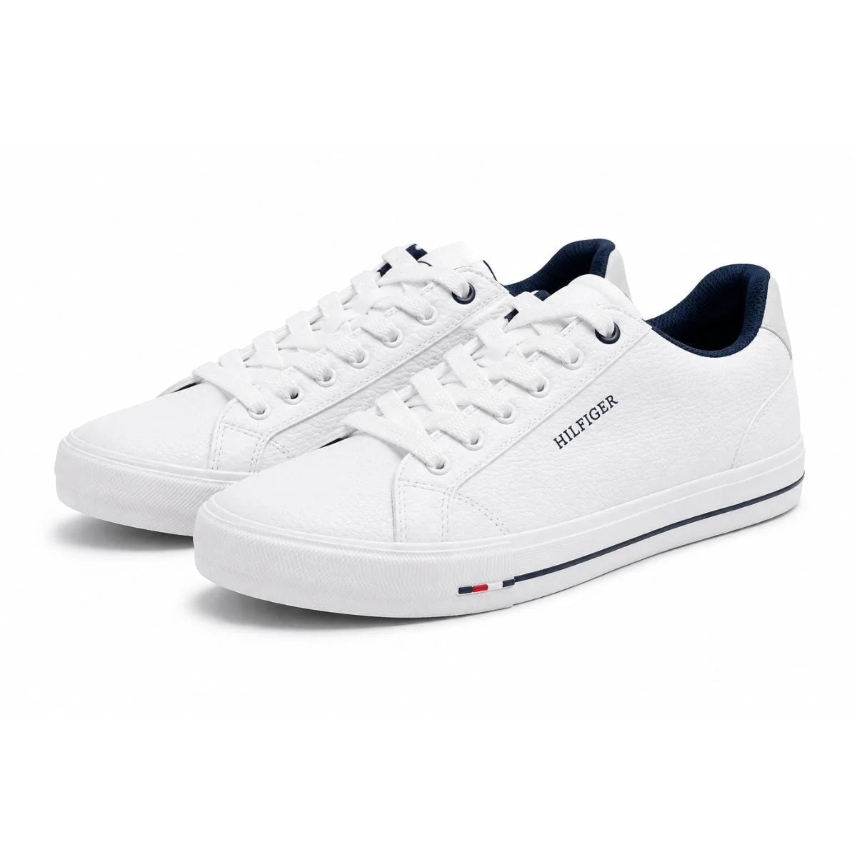 Tommy Hilfiger RISABEL Leather Sneakers Men - WHT - White / 40