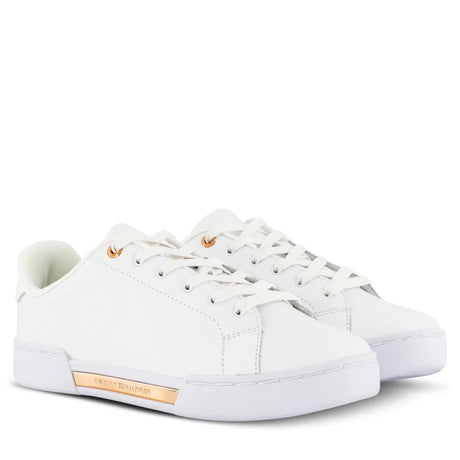 Tommy Hilfiger Rose Bar Sneakers - WHTGRSE - White / 37 - Shoes