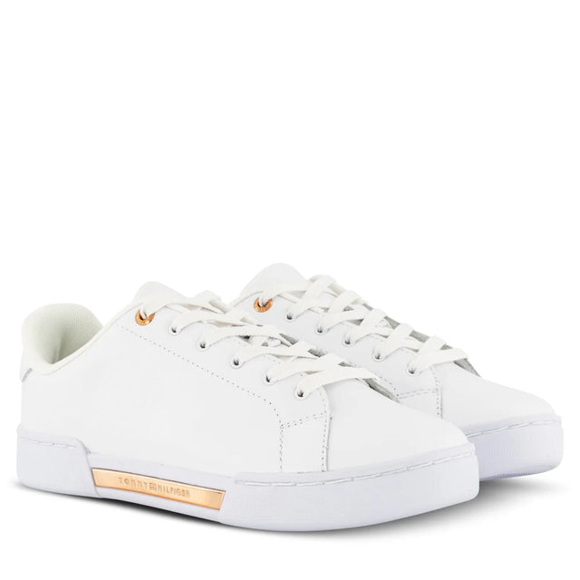 Tommy Hilfiger Rose Bar Sneakers - WHTGRSE - White / 37 - Shoes