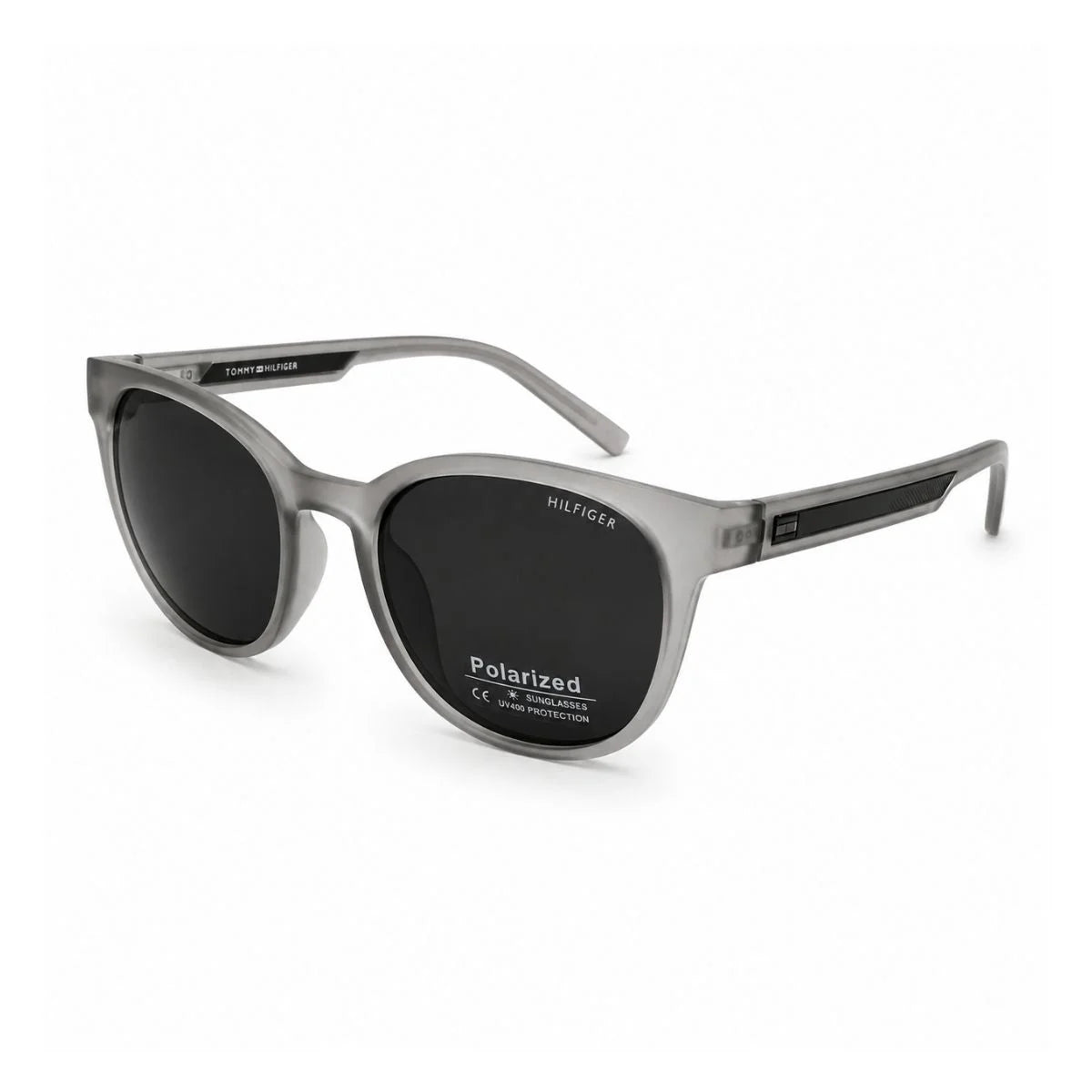 Tommy Hilfiger Round Phantos Frame Sunglasses Unisex - TRL - Translucent