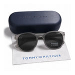 Tommy Hilfiger Round Phantos Frame Sunglasses Unisex - TRL - Translucent