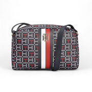 Tommy Hilfiger Rowan II Monogram Crossbody - NVYRED - Navy
