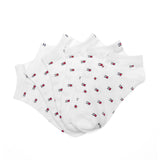 Tommy Hilfiger Scattered Mini Flag 3-Pack Socks - WHT - 3 Pairs / White / OS