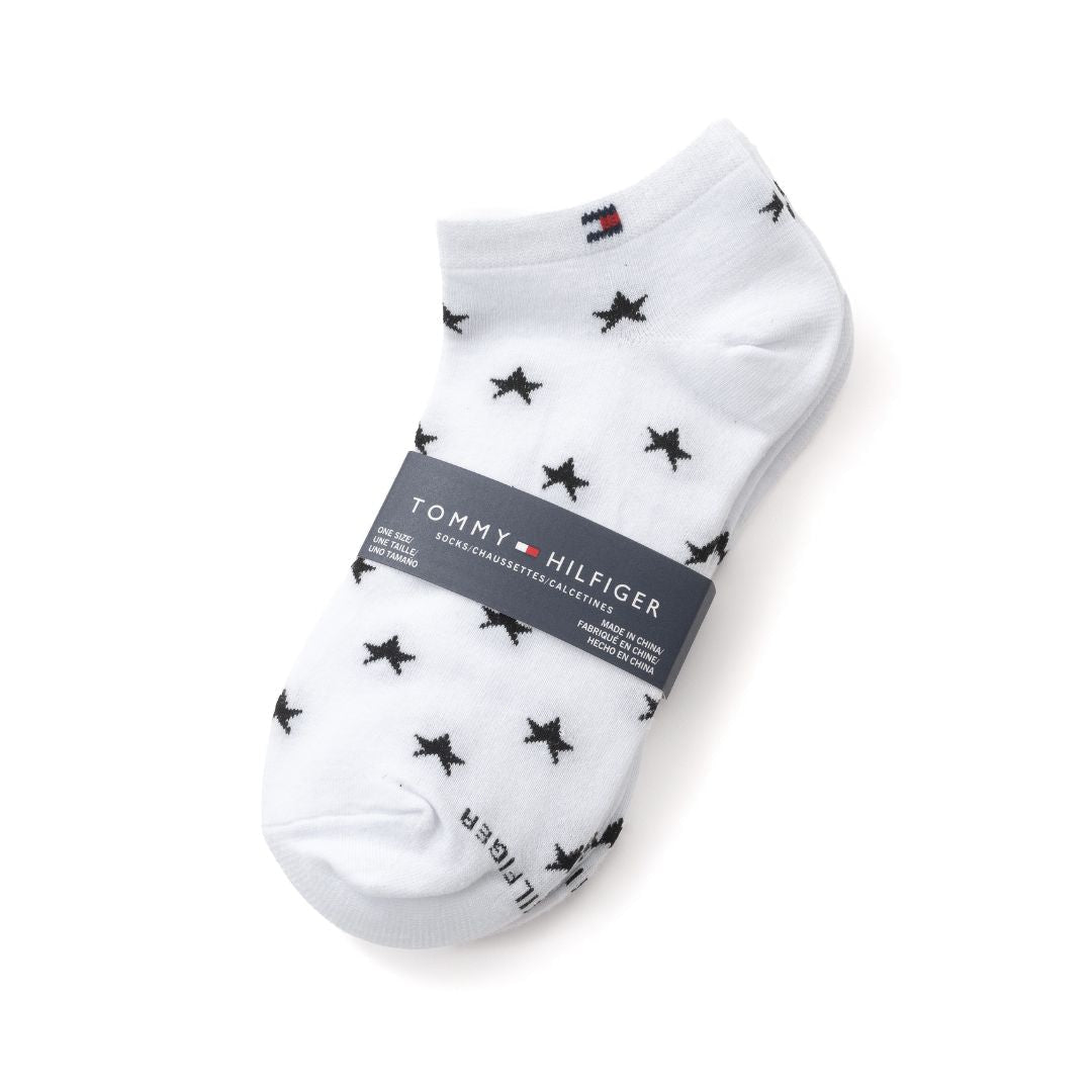 Tommy Hilfiger Scattered Mini Stars 3-Pack Socks - WHT - White / 3 Pairs / OS