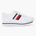 Tommy Hilfiger Signature Running Shoes With Strap Women’s - WHT - White / 36 / M