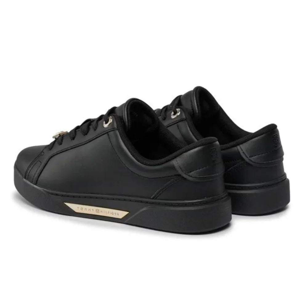 Tommy Hilfiger Sports Golden Hw Court Sneaker FW0FW07702- BLKBLK