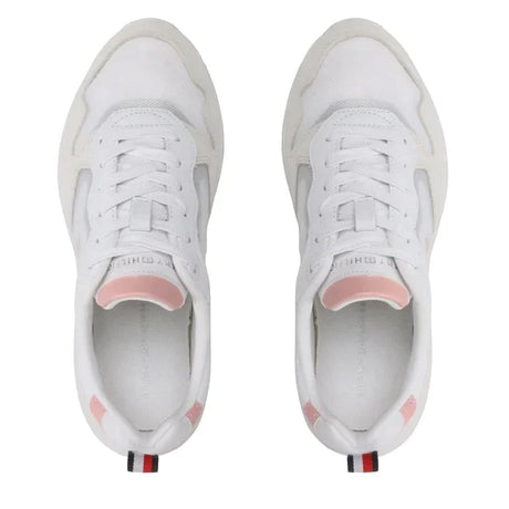 Tommy Hilfiger Sporty Th Runner Sneakers Women FW0FW06952 - WHT - Shoes