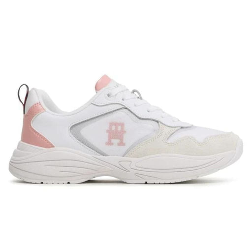 Tommy Hilfiger Sporty Th Runner Sneakers Women FW0FW06952 - WHT - White / 37 Shoes