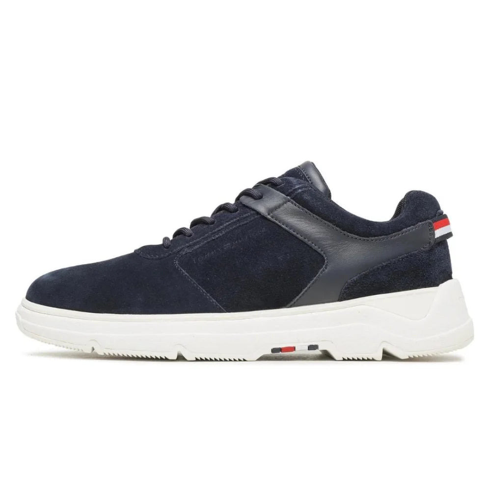 Tommy Hilfiger Suede Hybrid Oxford Shoes Men - NVY