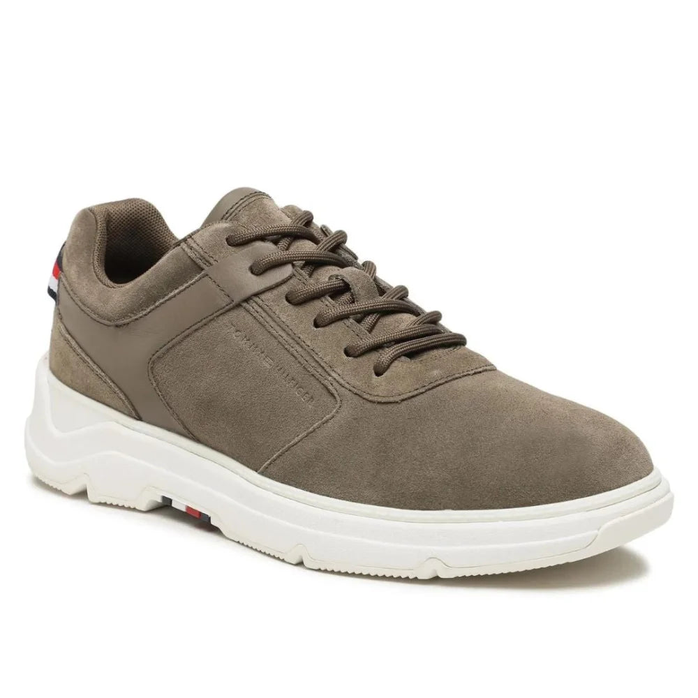 Tommy Hilfiger Suede Hybrid Oxford Shoes Men - OLV