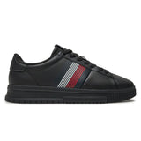 Tommy Hilfiger Supercup Lth Seasonal Sneakers FM0FM05129-BLK - Black / 40
