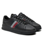 Tommy Hilfiger Supercup Lth Seasonal Sneakers FM0FM05129-BLK
