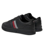 Tommy Hilfiger Supercup Lth Seasonal Sneakers FM0FM05129-BLK