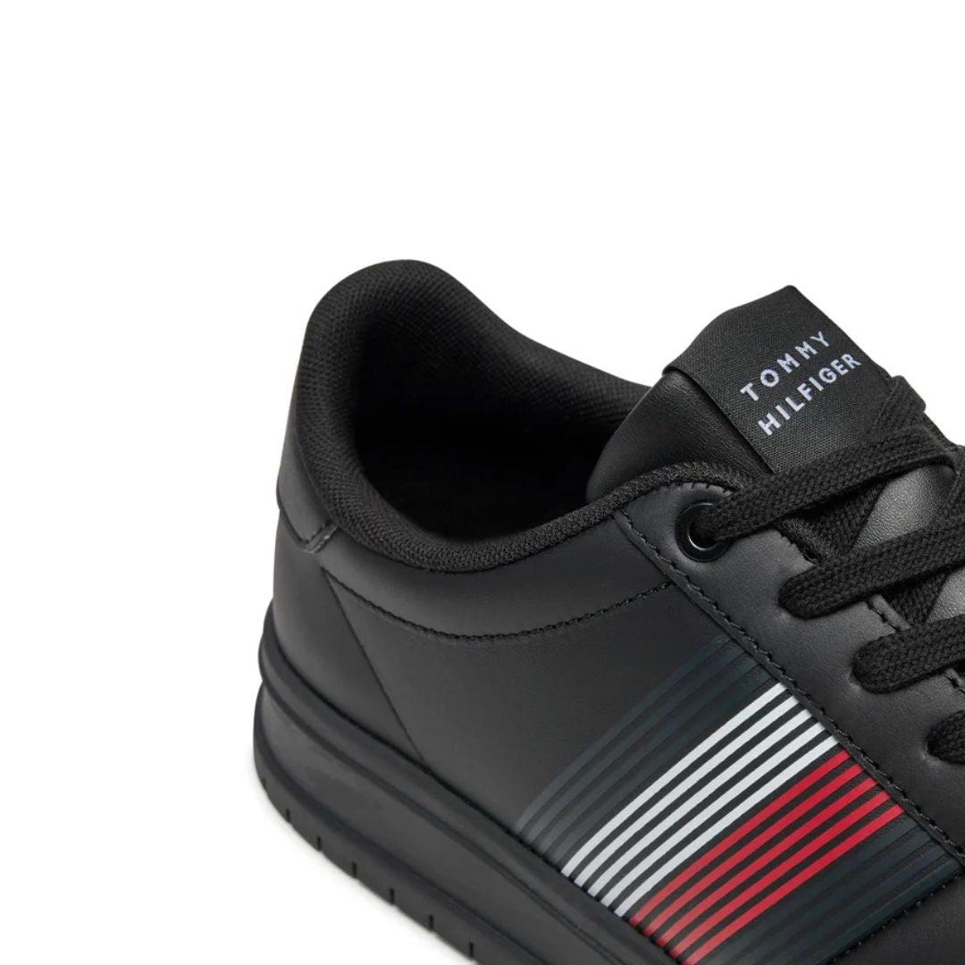 Tommy Hilfiger Supercup Lth Seasonal Sneakers FM0FM05129-BLK