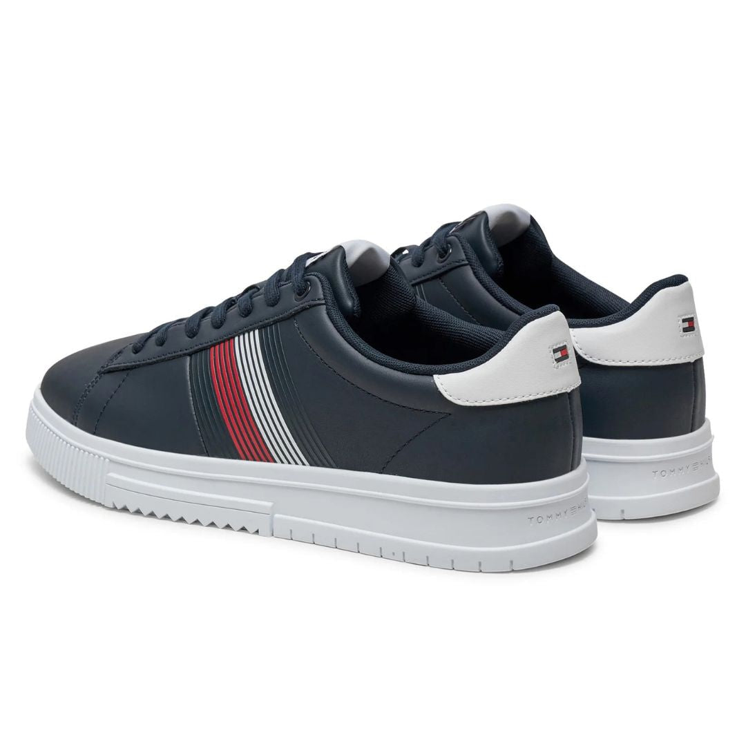 Tommy Hilfiger Supercup Lth Seasonal Sneakers FM0FM05129-NVY