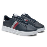 Tommy Hilfiger Supercup Lth Seasonal Sneakers FM0FM05129-NVY