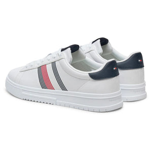 Tommy Hilfiger Supercup Lth Seasonal Sneakers FM0FM05129-WHT