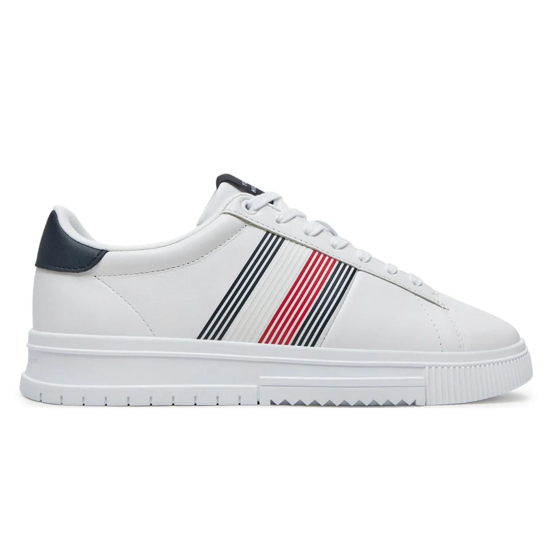 Tommy Hilfiger Supercup Lth Seasonal Sneakers FM0FM05129-WHT - White / 41