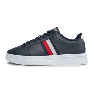 Tommy Hilfiger Supercup Lth Stripes Ess Sneakers FM0FM04895-NVY