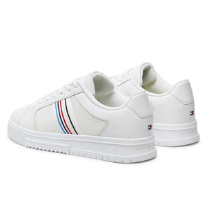Tommy Hilfiger Supercup Mix Summer Sneakers FM0FM05052-WHT - White / 45